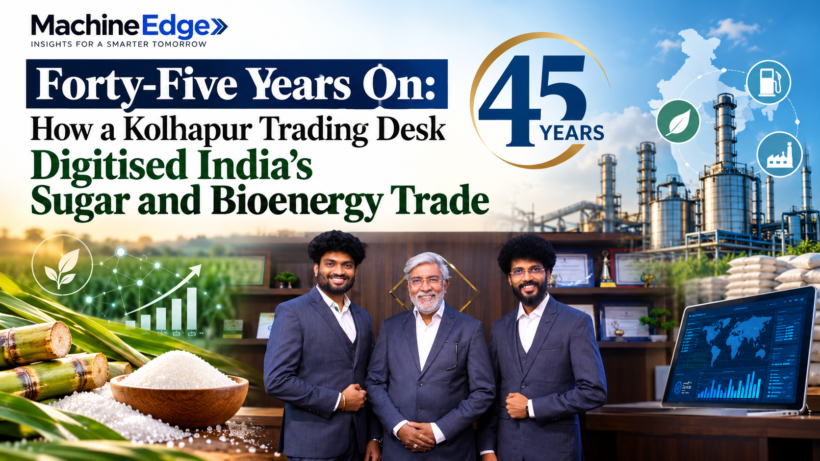 Forty-Five Years On: How a Kolhapur Trading Desk Digitised India’s Sugar and Bioenergy Trade