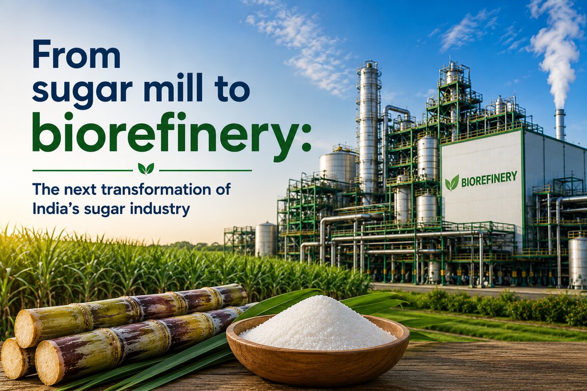 From sugar mill to biorefinery: The next transformation of India’s sugar industry