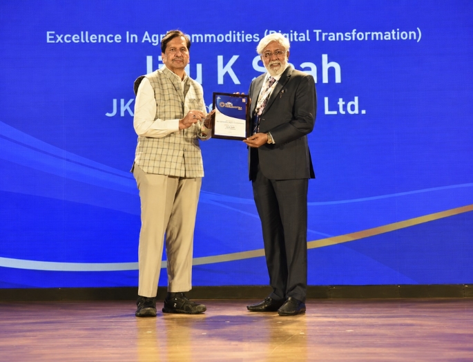Kolhapur's Jitu Shah Honoured for Excellence in Agri Commodities Digital Transformation